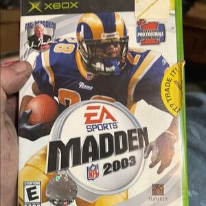 EA Sports Madden NFL 2003 Xbox Game